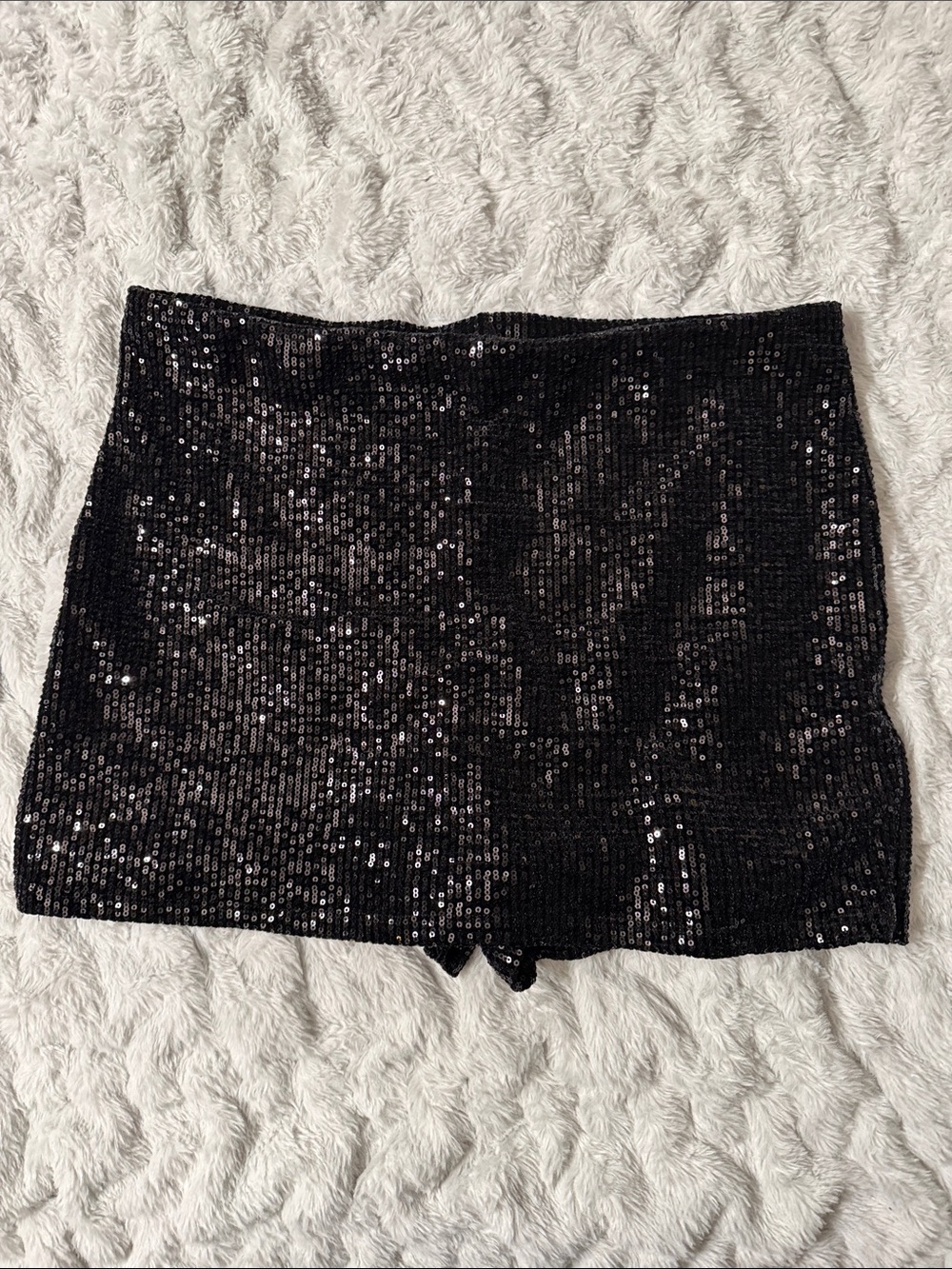 Sequin skort